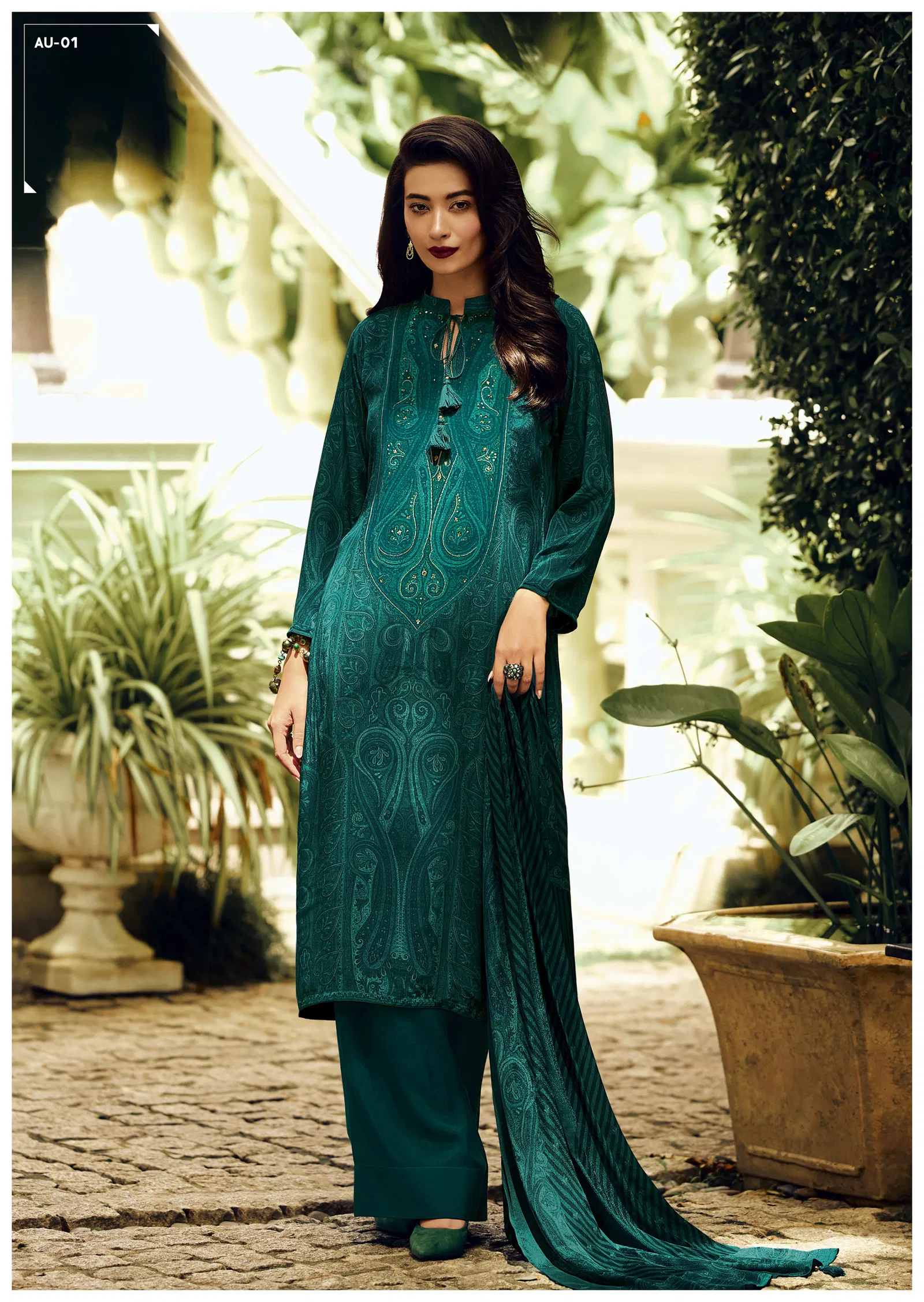 Anura By Varsha Raw Silk Digital Printed Designer Salwar Suits Orders In India